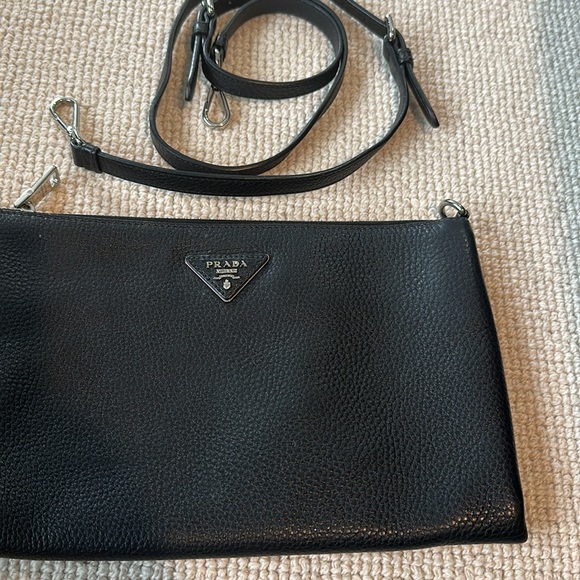 Prada Black Leather Crossbody Bag - Picture 3 of 10